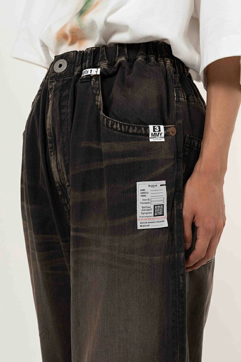 Maison MIHARA YASUHIRO(メゾン ミハラヤスヒロ)7.3oz LIGHT WIDE JEANS ライトワイドジーンズ J14PT123 -5