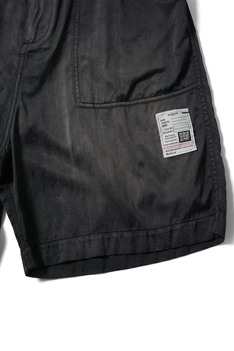 Maison MIHARA YASUHIRO(メゾン ミハラヤスヒロ)AGED BAKER SHORTS エイジドベーカーショーツ J14PT152 -17