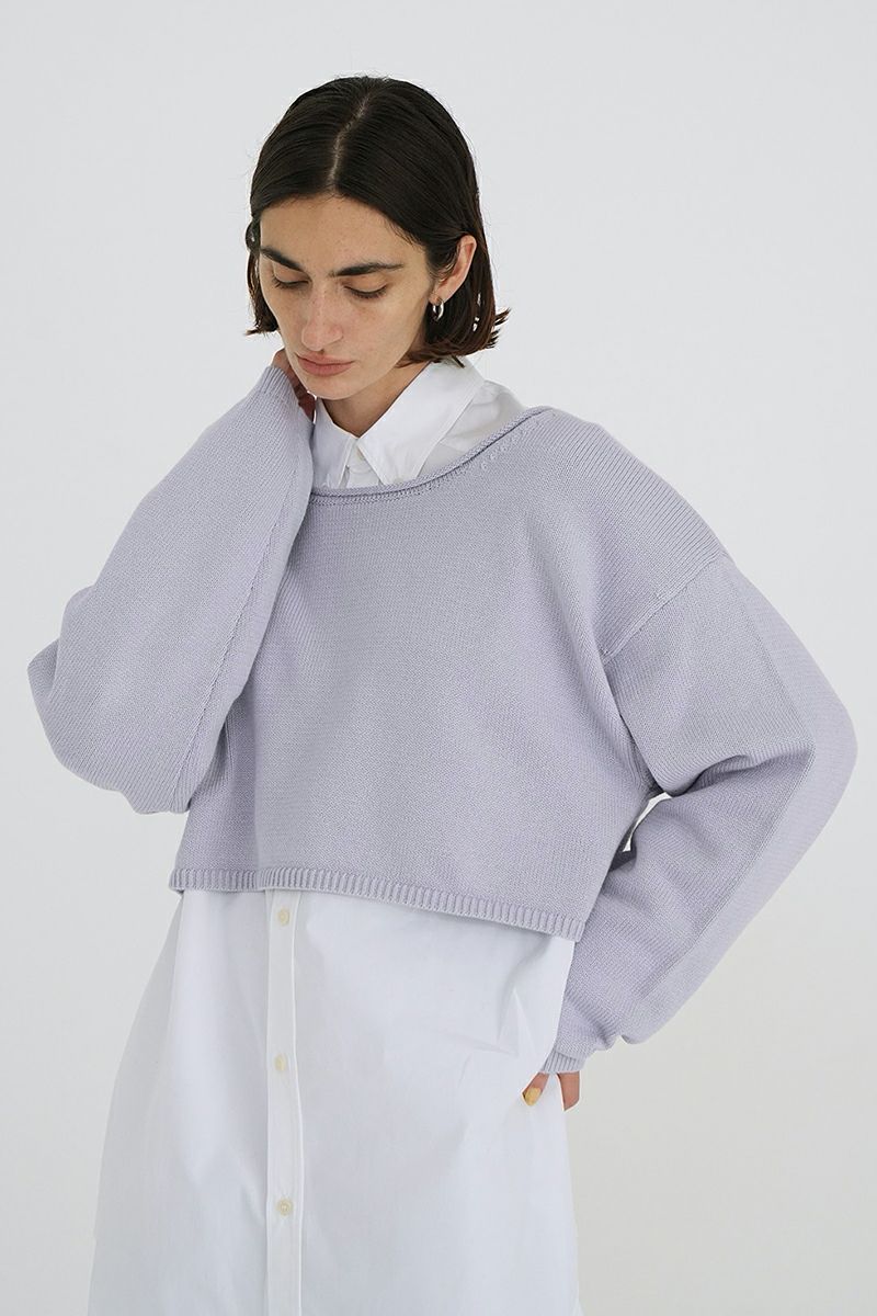 CLANE(クラネ)ROLL NECK SHORT KNIT TOPS ロールネックショートニットトップス 18106-2262 -2