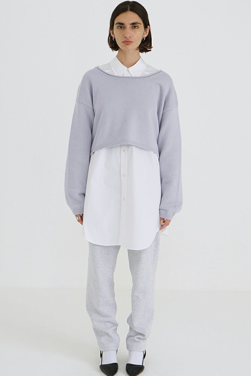 CLANE(クラネ)ROLL NECK SHORT KNIT TOPS ロールネックショートニットトップス 18106-2262 -5