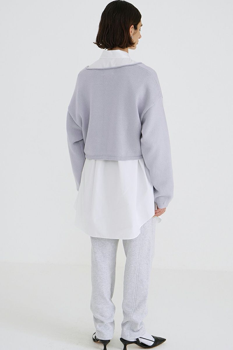 CLANE(クラネ)ROLL NECK SHORT KNIT TOPS ロールネックショートニットトップス 18106-2262 -7