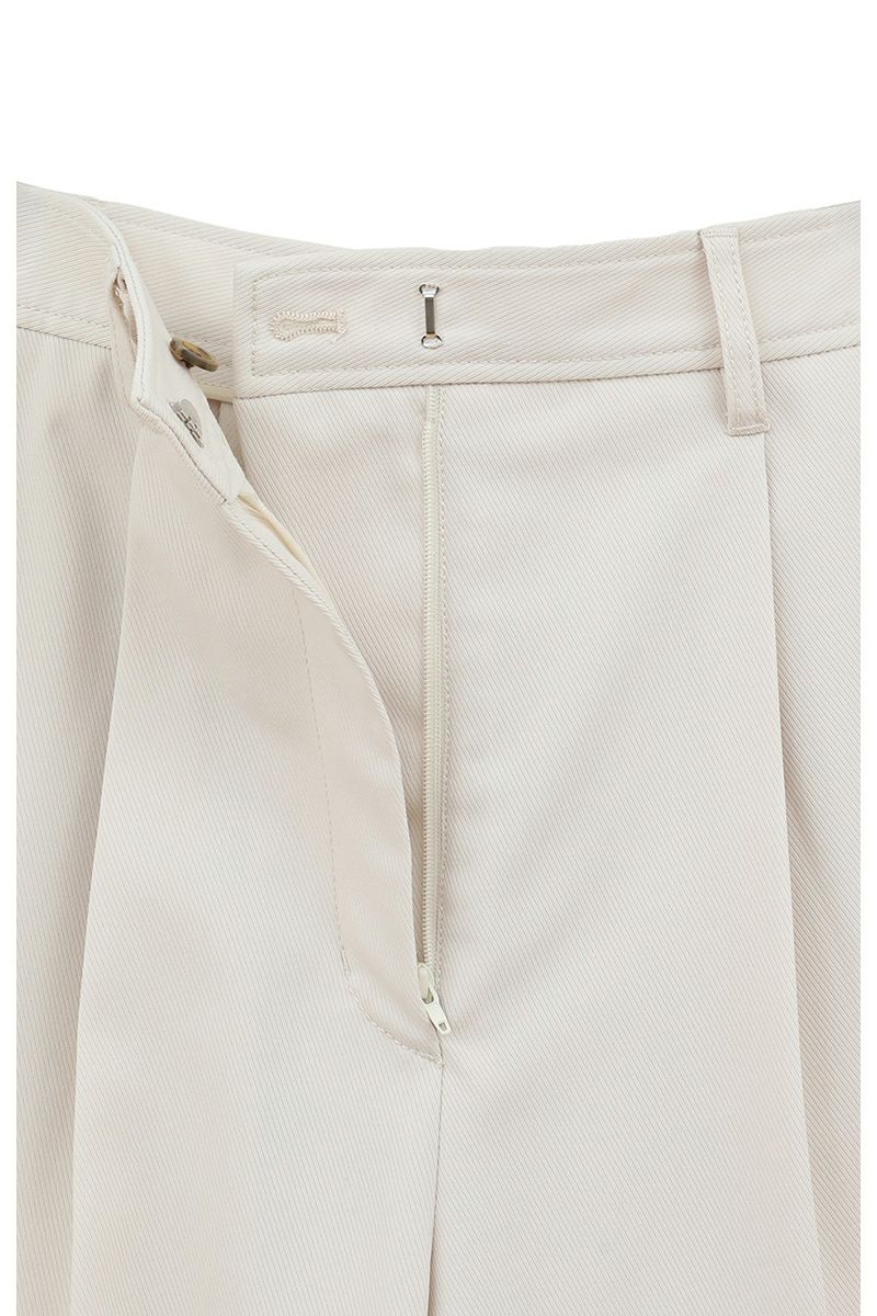 CLANE(クラネ)SIDE CIRCLE CUT PANTS サイドサークルカットパンツ 18110-7132 -17