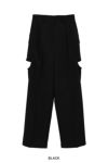 CLANE(クラネ)SIDE CIRCLE CUT PANTS サイドサークルカットパンツ 18110-7132 -21