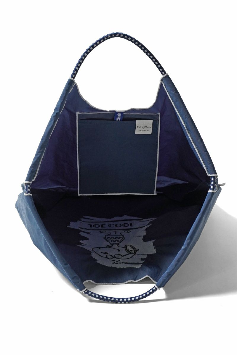 Ball & Chain(ボールアンドチェーン)JOE COOL SNOOPY (L) ジョーク―ル スヌーピー L ショッピングバック トートバッグ 326106 -5
