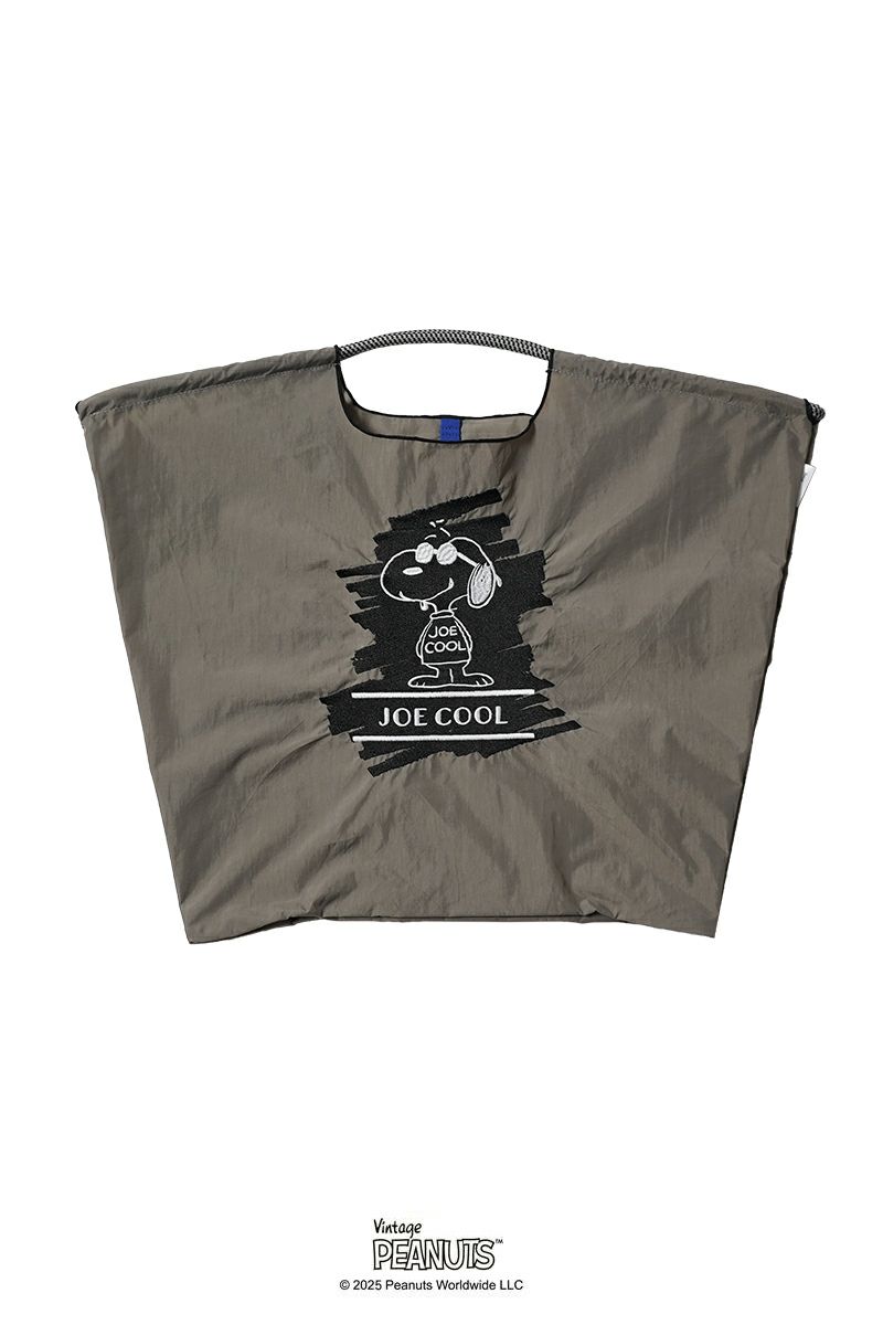 Ball & Chain(ボールアンドチェーン)JOE COOL SNOOPY (L) ジョーク―ル スヌーピー L ショッピングバック トートバッグ 326107
