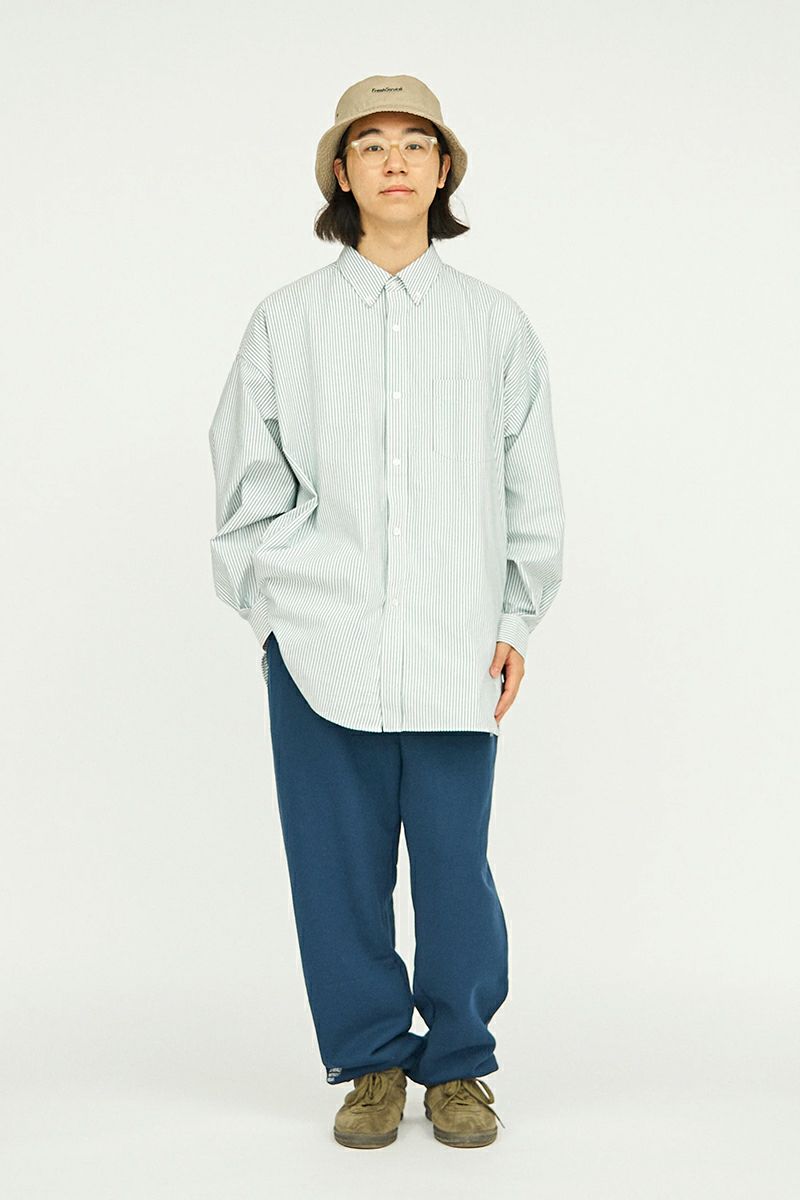 FreshService(フレッシュサービス)DRY OXFORD CORPORATE L/S B.D SHIRT ドライオックスフォード コーポレート長袖ボタンダウンシャツ FSC251-50003B -1