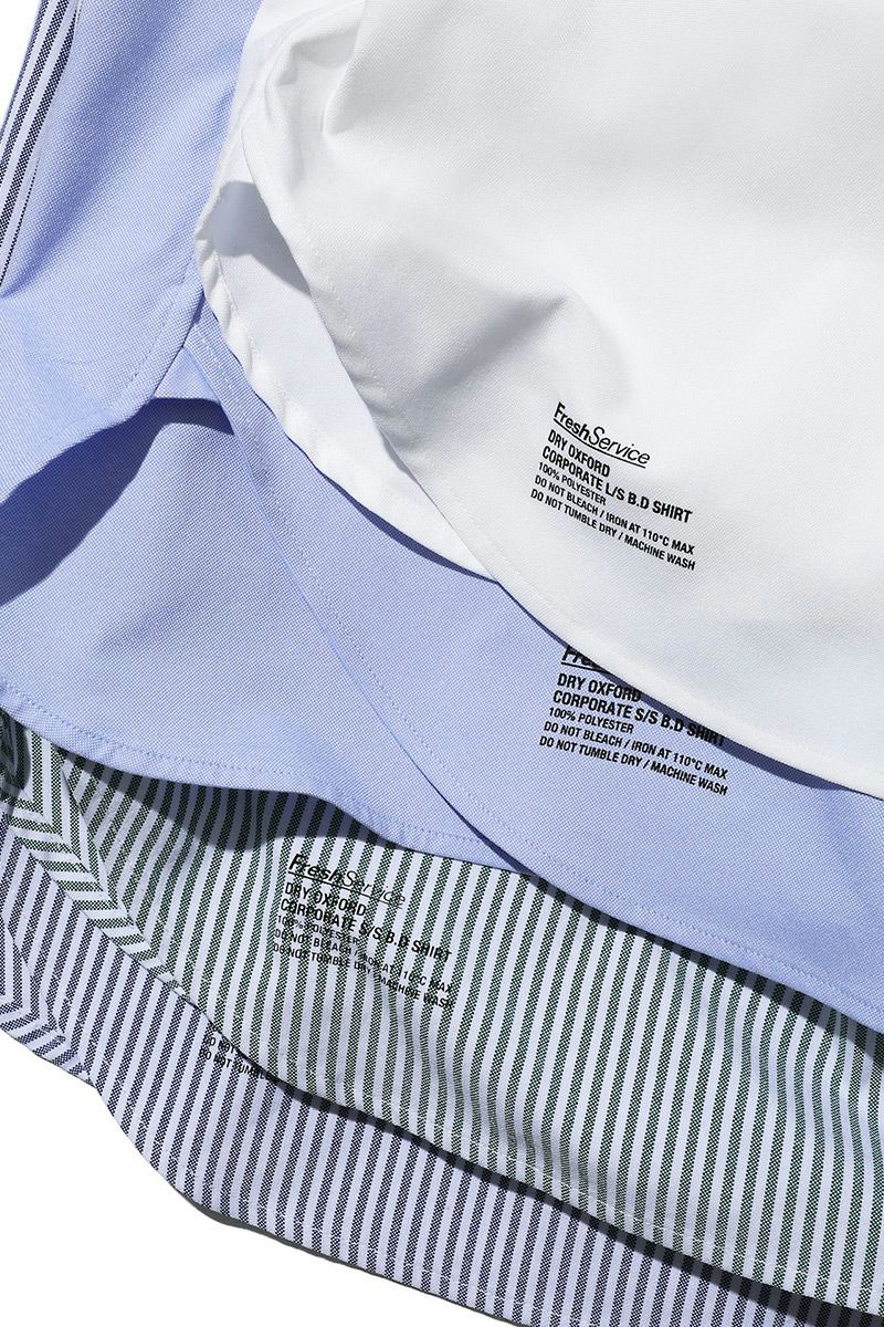 FreshService(フレッシュサービス)DRY OXFORD CORPORATE L/S B.D SHIRT ドライオックスフォード コーポレート長袖ボタンダウンシャツ FSC251-50003B -14