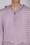 SYUMAN.(シュウマン)Crochet Hoodie クロシェットフーディー 25ss-SY009 -2