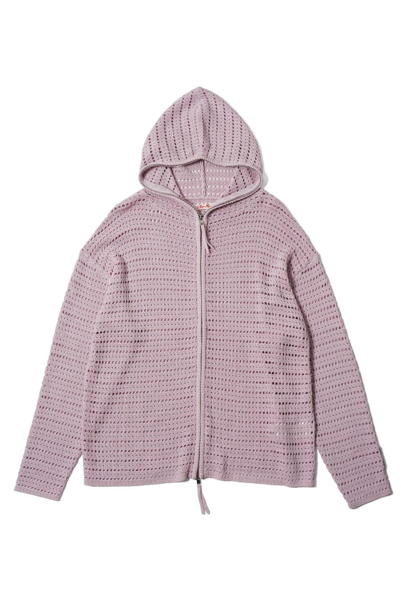 SYUMAN.(シュウマン)Crochet Hoodie クロシェットフーディー 25ss-SY009 -14