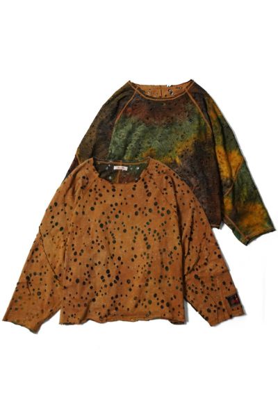 SYUMAN.(シュウマン)Doubleface Uncut Tops ダブルフェイスアンカットトップス 25ss-SY010