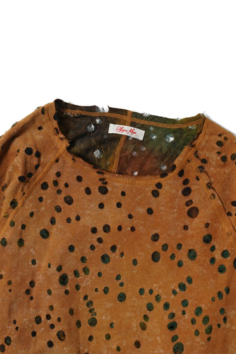 SYUMAN.(シュウマン)Doubleface Uncut Tops ダブルフェイスアンカットトップス 25ss-SY010 -3