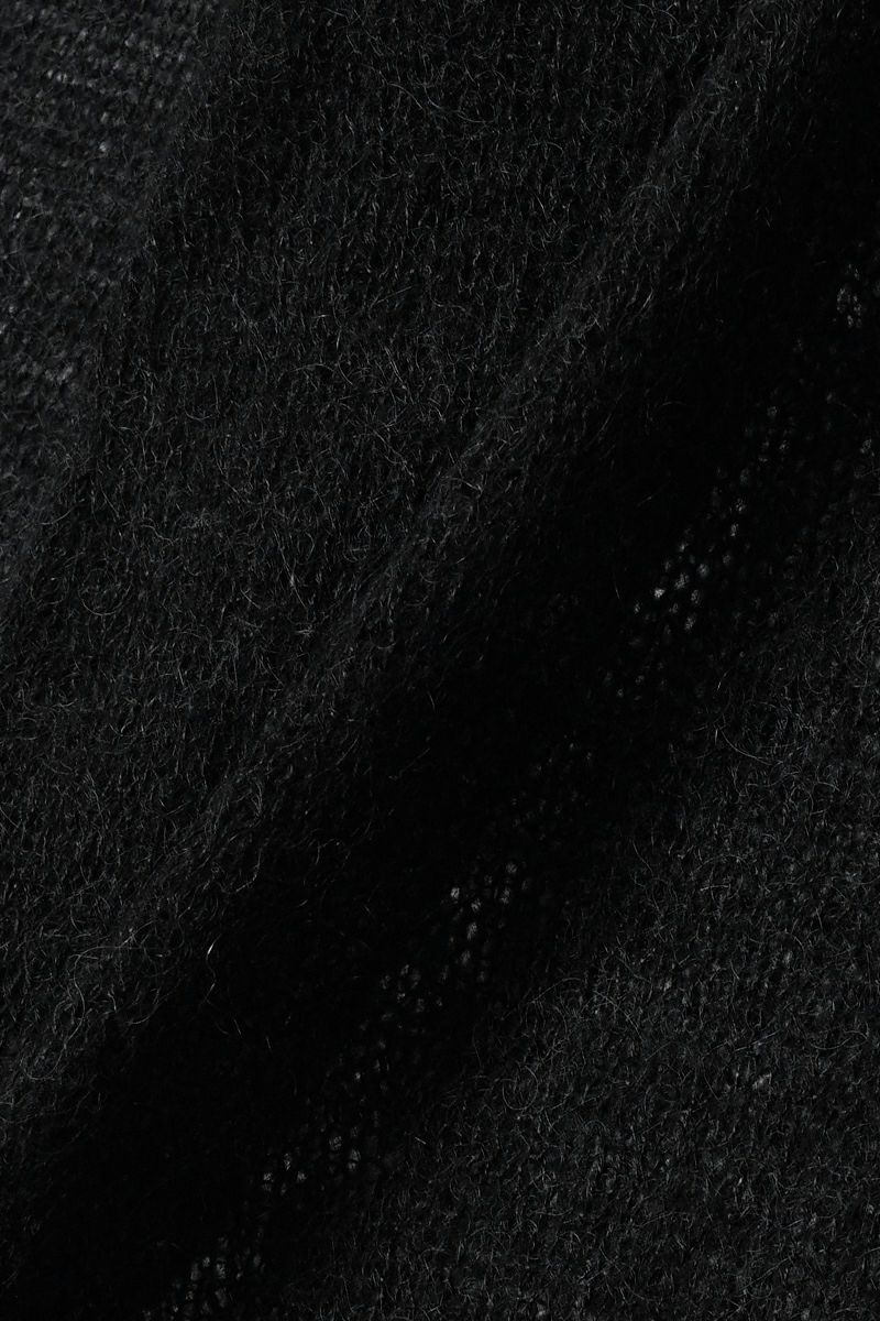 DAIRIKU(ダイリク)Skul Mohair Short Zip Up Cardigan スカルモヘアショートジップアップカーディガン 25SS KNT-11 -19