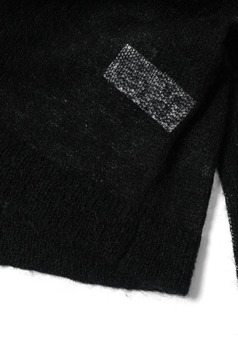 DAIRIKU(ダイリク)Skul Mohair Short Zip Up Cardigan スカルモヘアショートジップアップカーディガン 25SS KNT-11 -22