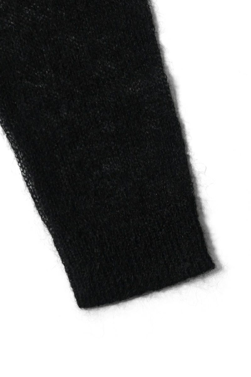 DAIRIKU(ダイリク)Skul Mohair Short Zip Up Cardigan スカルモヘアショートジップアップカーディガン 25SS KNT-11 -23