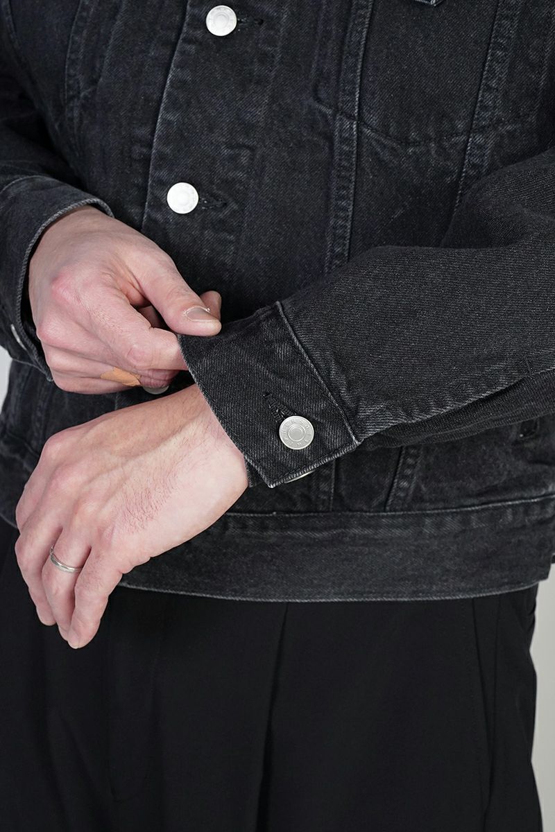 SOFTHYPHEN(ソフトハイフン)TUCKED DETAIL DENIM JACKET タックディテールデニムジャケット MGMFJ251104 -5