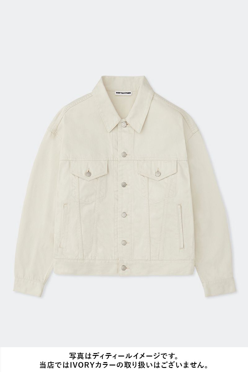 SOFTHYPHEN(ソフトハイフン)TUCKED DETAIL DENIM JACKET タックディテールデニムジャケット MGMFJ251104 -14