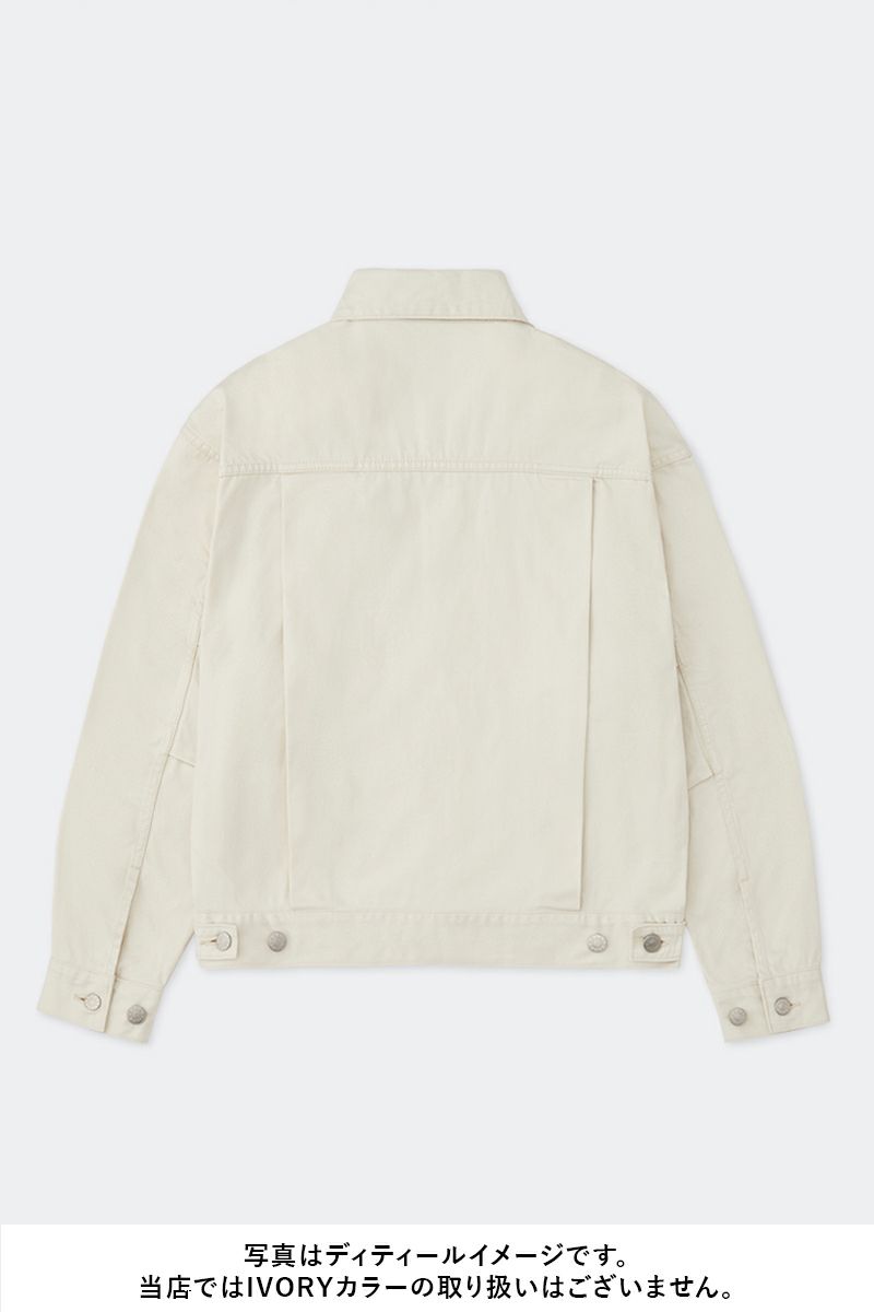 SOFTHYPHEN(ソフトハイフン)TUCKED DETAIL DENIM JACKET タックディテールデニムジャケット MGMFJ251104 -15