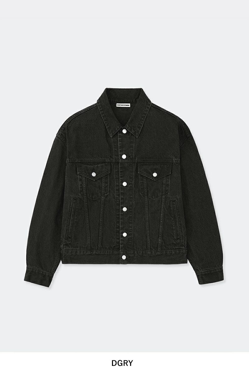 SOFTHYPHEN(ソフトハイフン)TUCKED DETAIL DENIM JACKET タックディテールデニムジャケット MGMFJ251104 -20