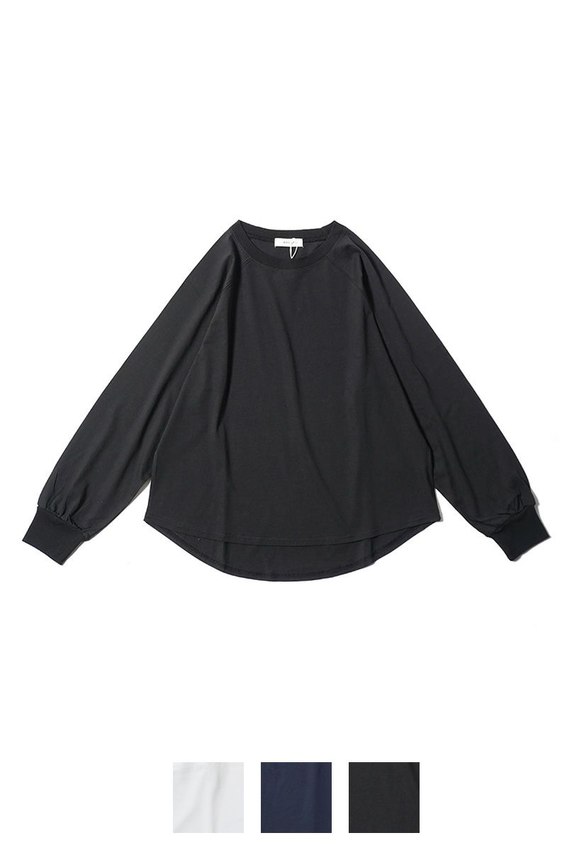 ROSIEE(ロージー)ラグランスリーブロングTシャツ 610317