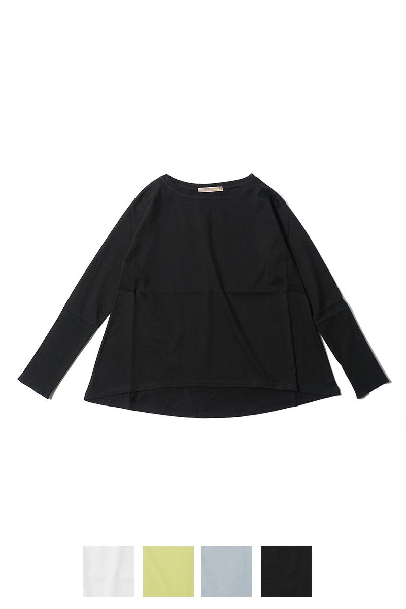 Anna Kerry(アンナケリー)リブカフス長袖Tシャツ 85251901