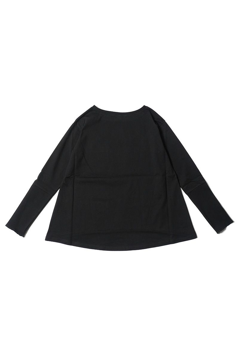 Anna Kerry(アンナケリー)リブカフス長袖Tシャツ 85251901 -1