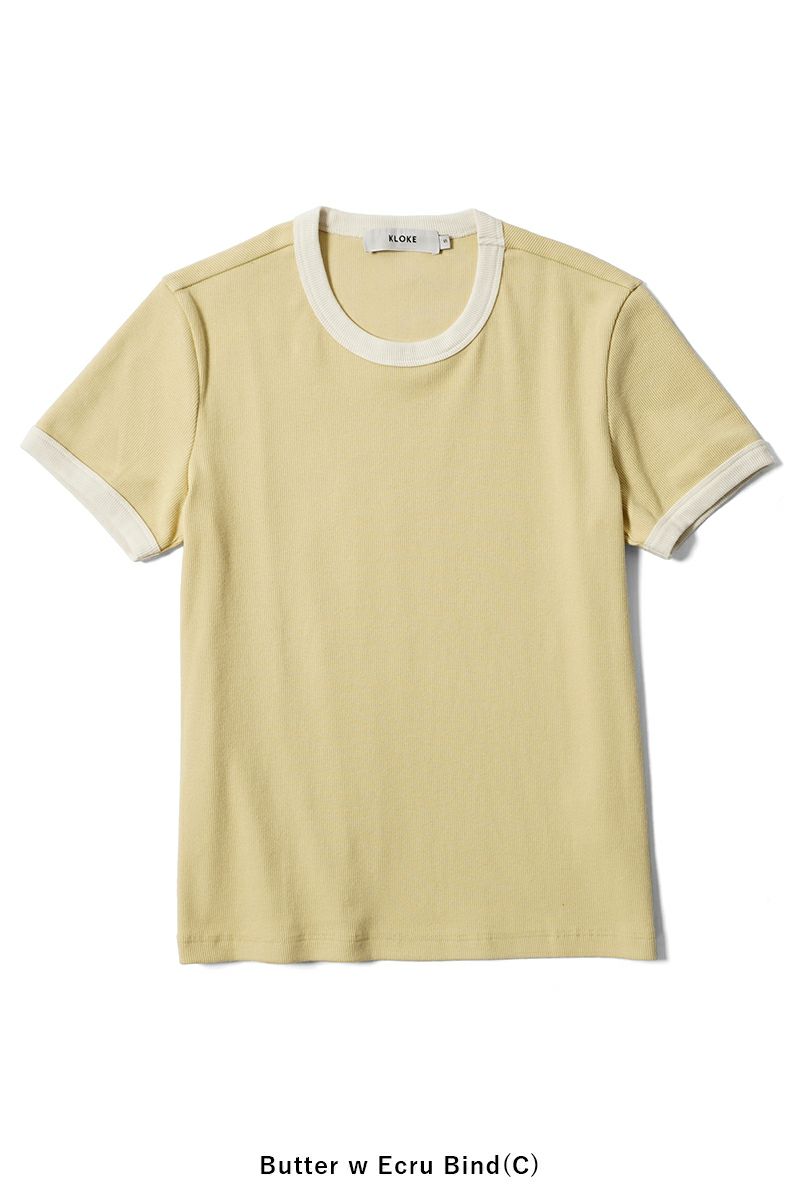 KLOKE(クローク)Veil Rib Tee ベイルリブTシャツ KL25PSS002 -22