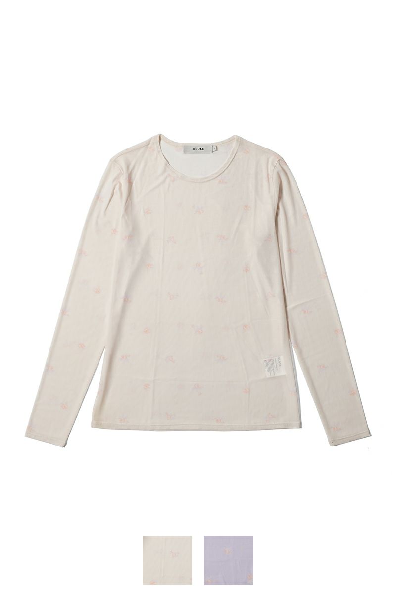 KLOKE(クローク)Spring Mesh Long Sleeve スプリングメッシュ長袖 KL25PSS012