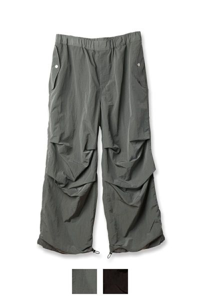 JieDa(ジエダ)NYLON PARACHUTE PANTS ナイロンパラシュートパンツ Jie-25S-PT01-A