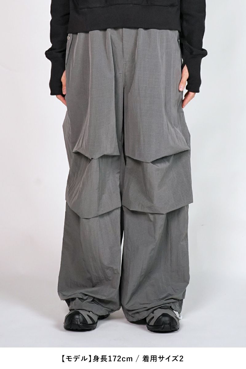 JieDa(ジエダ)NYLON PARACHUTE PANTS ナイロンパラシュートパンツ Jie-25S-PT01-A -10