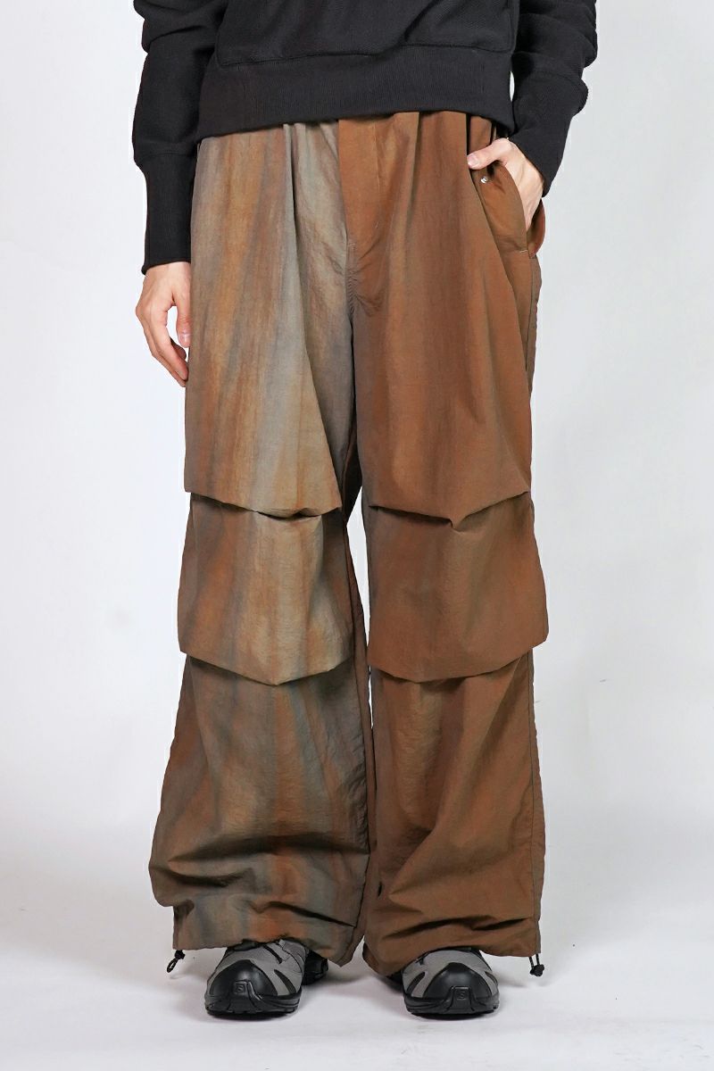 JieDa(ジエダ)DYED NYLON PARACHUTE PANTS ダイナイロンパラシュートパンツ Jie-25S-PT01-B -1