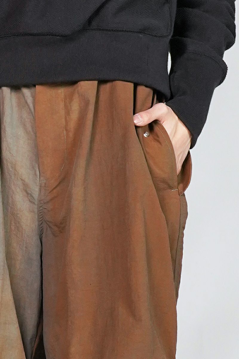 JieDa(ジエダ)DYED NYLON PARACHUTE PANTS ダイナイロンパラシュートパンツ Jie-25S-PT01-B -2