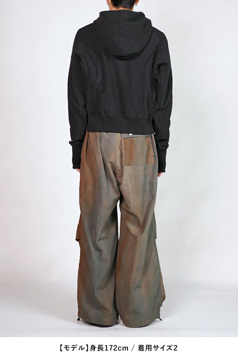 JieDa(ジエダ)DYED NYLON PARACHUTE PANTS ダイナイロンパラシュートパンツ Jie-25S-PT01-B -7