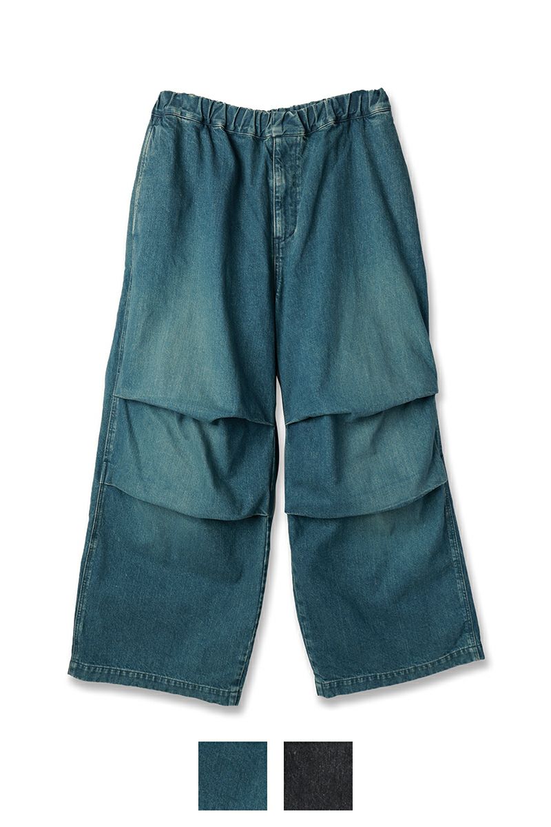 JieDa(ジエダ)PARACHUTE DENIM PANTS パラシュートデニムパンツ Jie-25S-PT02