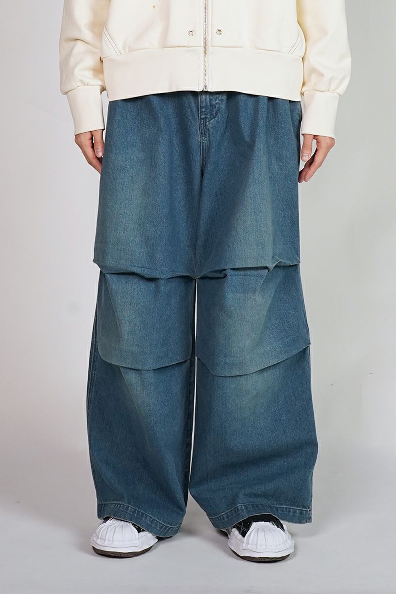 JieDa(ジエダ)PARACHUTE DENIM PANTS パラシュートデニムパンツ Jie-25S-PT02 -1