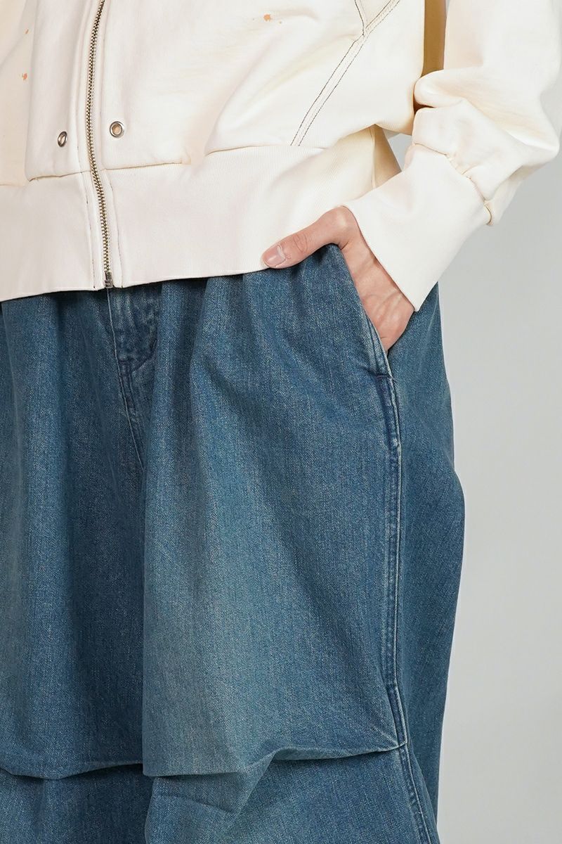 JieDa(ジエダ)PARACHUTE DENIM PANTS パラシュートデニムパンツ Jie-25S-PT02 -2
