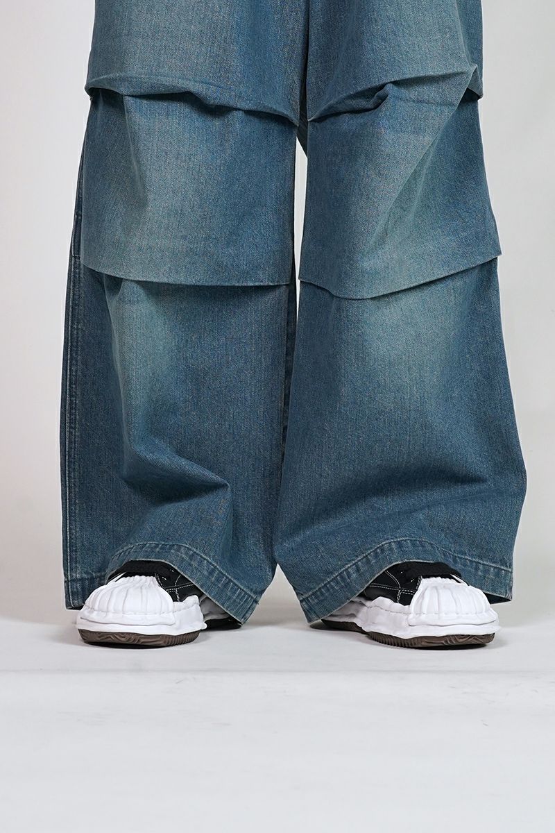 JieDa(ジエダ)PARACHUTE DENIM PANTS パラシュートデニムパンツ Jie-25S-PT02 -4