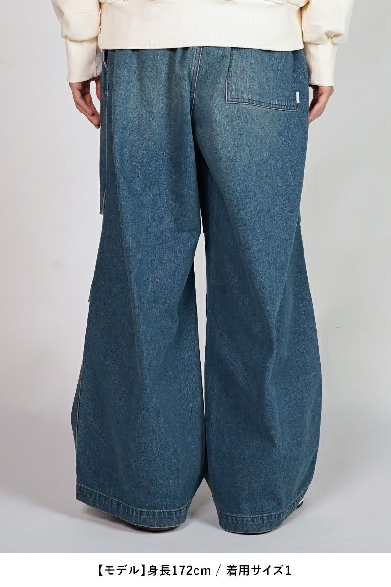JieDa(ジエダ)PARACHUTE DENIM PANTS パラシュートデニムパンツ Jie-25S-PT02 -11