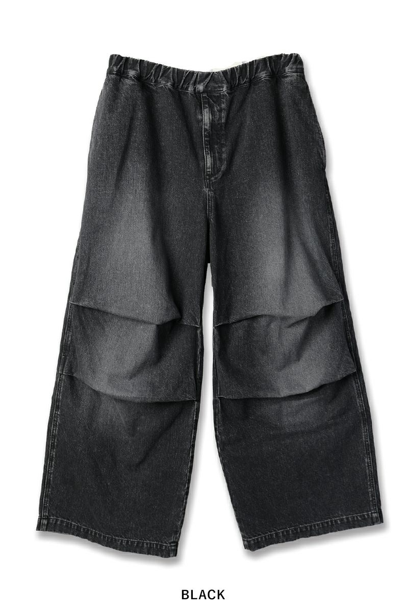 JieDa(ジエダ)PARACHUTE DENIM PANTS パラシュートデニムパンツ Jie-25S-PT02 -14