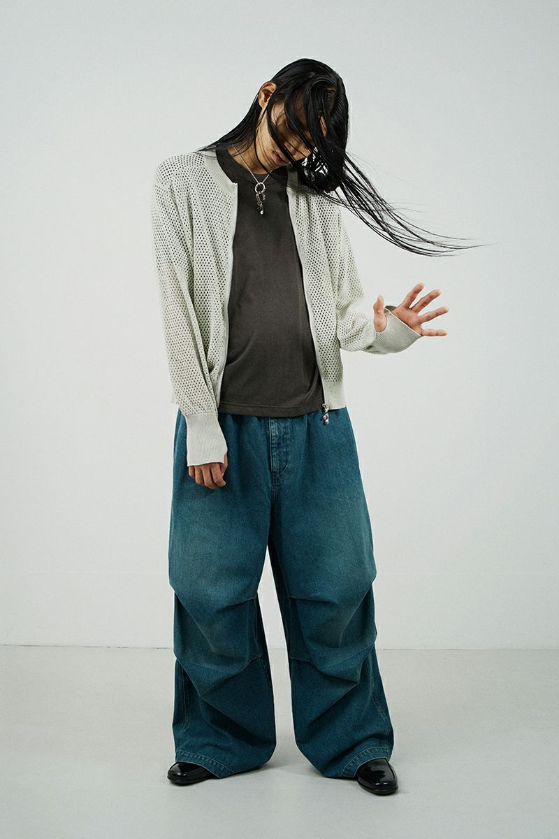 JieDa(ジエダ)PARACHUTE DENIM PANTS パラシュートデニムパンツ Jie-25S-PT02 -24