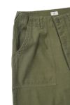 CIOTA (シオタ)Back Satin Baker Pants (Wide Straight / Stone Wash) バックサテンベイカーパンツ ワイドストレート ストーンウォッシュ PTLM-152-SW -18