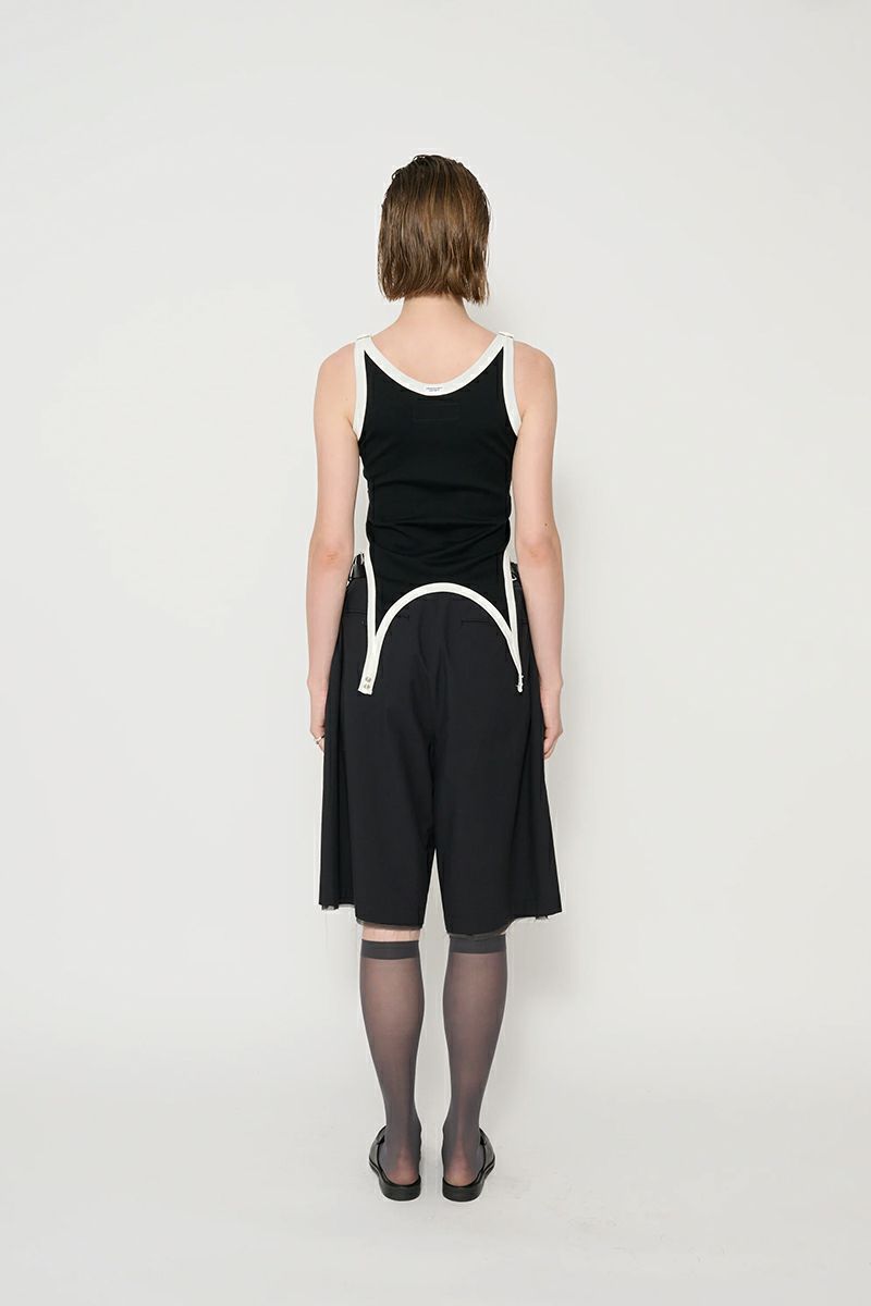 JANE SMITH(ジェーンスミス)COTTON RIB UP AND DOWN TANK TOP コットンリブ アップ＆ダウン タンクトップ 25SCT-#711L -3