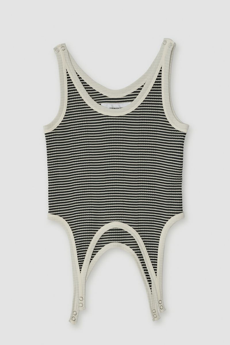 JANE SMITH(ジェーンスミス)COTTON RIB UP AND DOWN TANK TOP コットンリブ アップ＆ダウン タンクトップ 25SCT-#711L -5