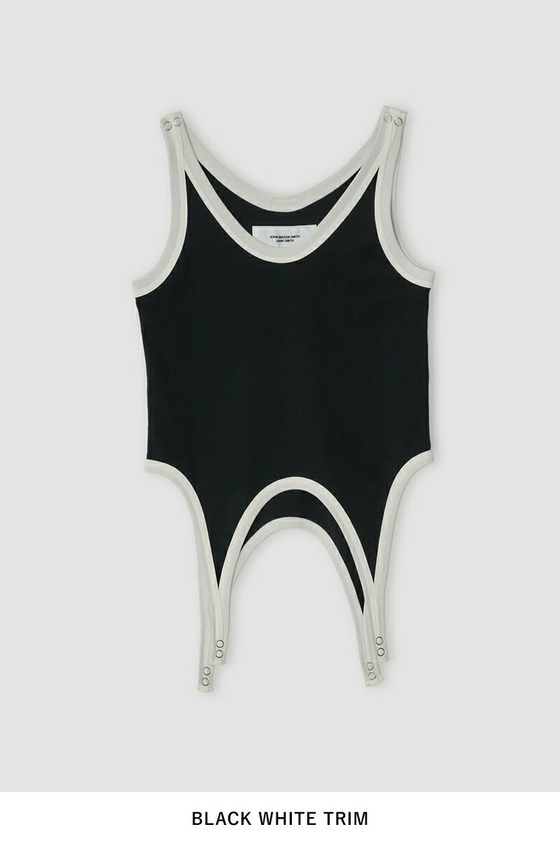 JANE SMITH(ジェーンスミス)COTTON RIB UP AND DOWN TANK TOP コットンリブ アップ＆ダウン タンクトップ 25SCT-#711L -8