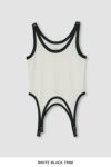 JANE SMITH(ジェーンスミス)COTTON RIB UP AND DOWN TANK TOP コットンリブ アップ＆ダウン タンクトップ 25SCT-#711L -9