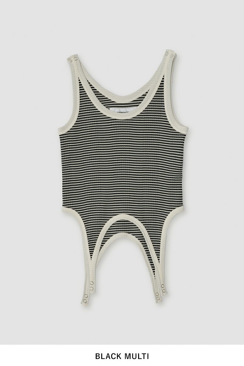 JANE SMITH(ジェーンスミス)COTTON RIB UP AND DOWN TANK TOP コットンリブ アップ＆ダウン タンクトップ 25SCT-#711L -10