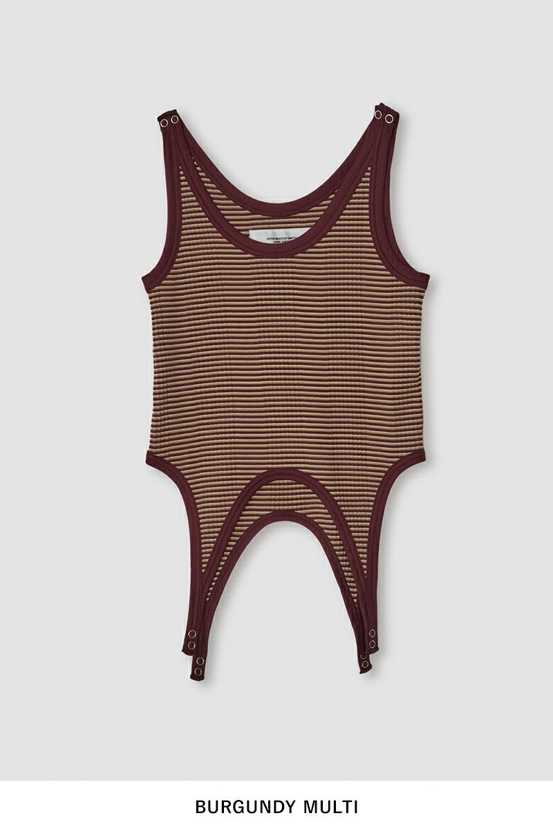 JANE SMITH(ジェーンスミス)COTTON RIB UP AND DOWN TANK TOP コットンリブ アップ＆ダウン タンクトップ 25SCT-#711L -11