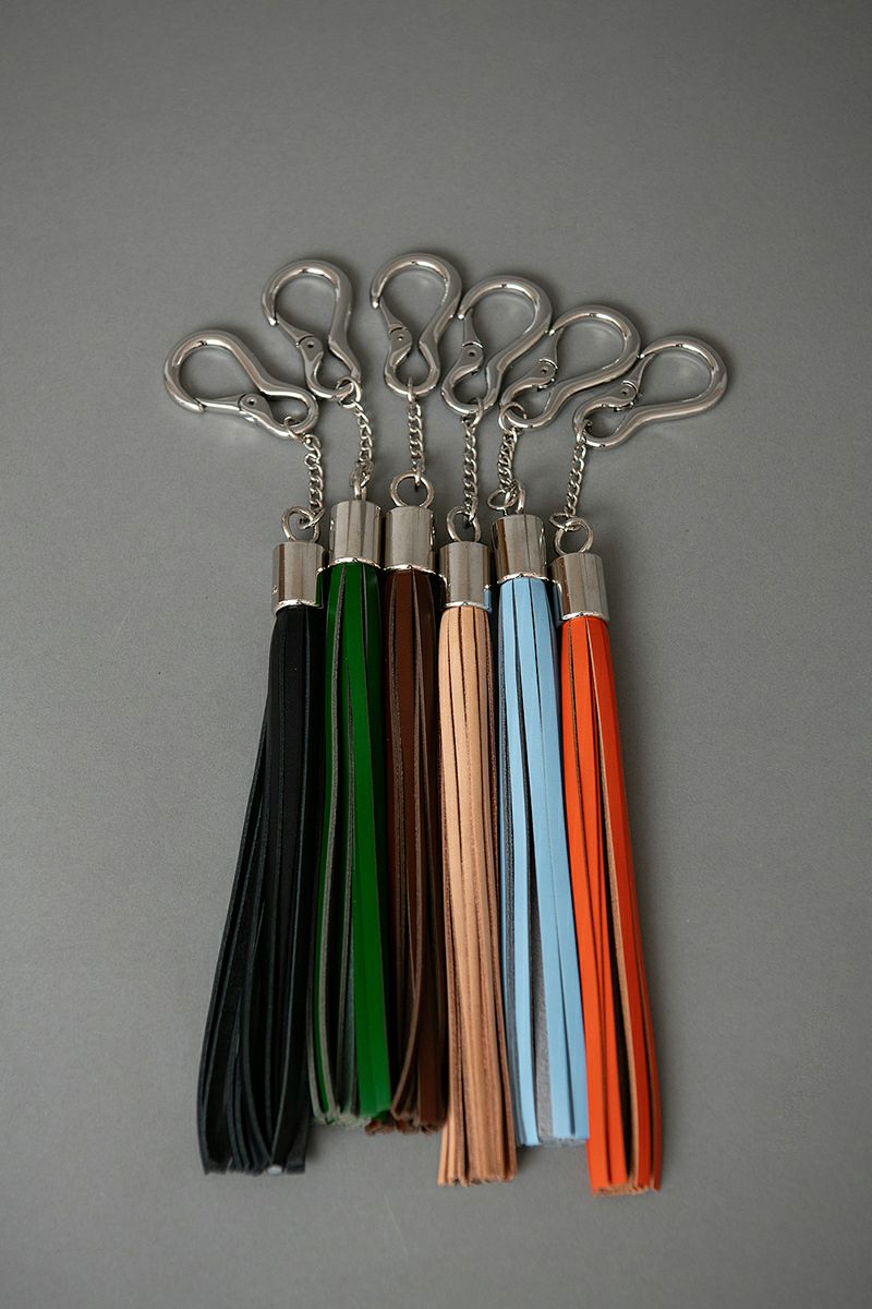 Rich I(リッチアイ)ATTACHMENT [LEATEHR FRINGE CHARM] アタッチメント レザーフリンジチャーム Rich I-07-A-02 -1