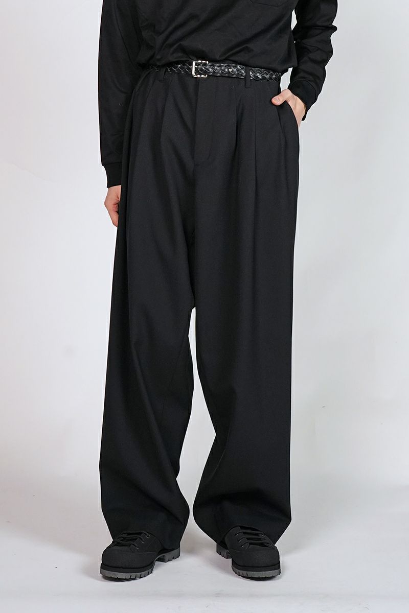 Rich I(リッチアイ)3 TUCK TROUSERS 3タックトラウザース Rich I-07-PT-01 -1