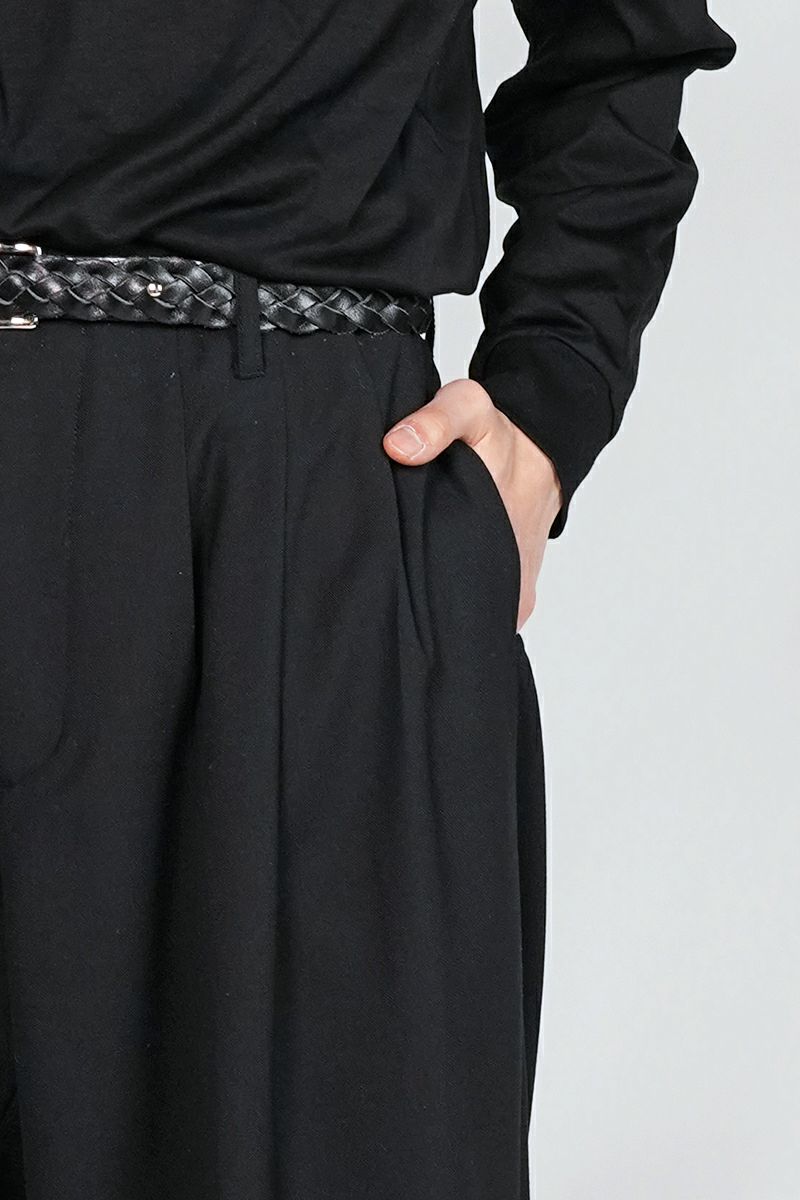 Rich I(リッチアイ)3 TUCK TROUSERS 3タックトラウザース Rich I-07-PT-01 -2