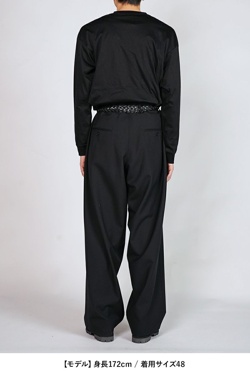 Rich I(リッチアイ)3 TUCK TROUSERS 3タックトラウザース Rich I-07-PT-01 -6